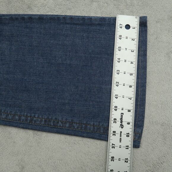 L.e.i. Jeans Junior's Size 13L Blue Mid-Rise Ashley Trouble Flare 31.5" Inseam - Picture 6 of 16